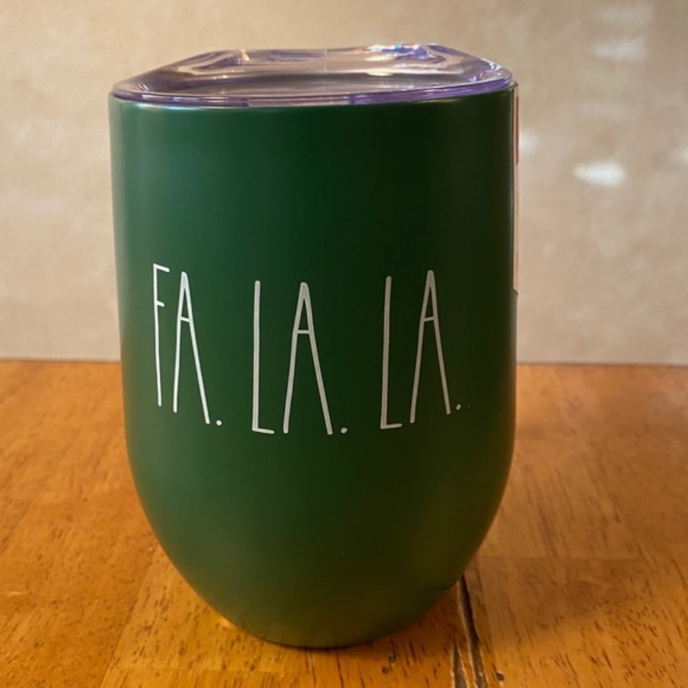Rae Dunn FA LA LA Insulated Wine Tumbler BRAND NEW!!